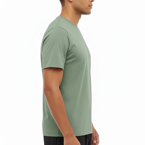 T-shirt en coton de haute qualité personnalisé pour hommes, t-shirt oversize lourd vierge pour impression, t-shirts pour hommes - Product Image 3