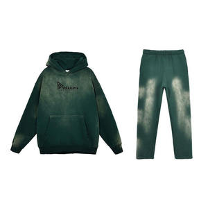 Nouveau survêtement pour homme en coton 100% ultra-doux pour l'hiver, personnalisable selon votre style |   Ensemble imprimé léger et vierge pour la personnalisation - Product Image 4