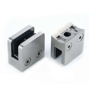 Supports de fixation pour verre (pinces de fixation pour verre / pinces de fixation pour balustrade) - Product Image 2