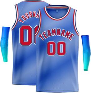 Ensembles de maillots de basketball pour garçons en gros avec logo par sublimation, uniforme de basketball vierge à manches courtes, personnalisable pour jeunes - Product Image 4