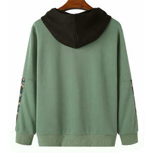 เสื้อฮู้ดแฟชั่นผู้ชายสำหรับฤดูหนาว ผ้าฟลีซโพลีเอสเตอร์/คอตตอน สีพื้น ปักโลโก้ได้ตามต้องการ สวมใส่สบาย สไตล์สตรีทแวร์ คุณภาพสูง - Product Image 2