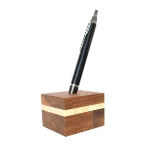 Handcrafted Wooden <b>Pen</b> Holder – Stylish Desk <b>Organizer</b> and Pencil Stand for Home, Office, Study Table & Workstation Decor - Product Image 4