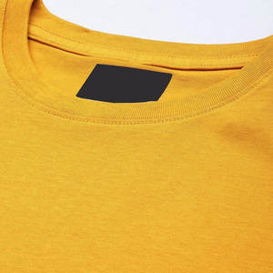 เสื้อยืดคอกลมแขนยาวสีเหลืองมัสตาร์ดสำหรับผู้หญิง ผ้าฝ้ายถัก 100% ทรงหลวม สวมใส่สบาย สีพื้น ใส่ได้ทุกฤดู - Product Image 6