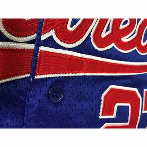 Camiseta de Béisbol de los Nationals para Hombre, Personalizable con Nombre y Número, 100% Poliéster, Transpirable, Sin Mangas, Corte Regular, Para Todas las Temporadas, Antibacteriana - Product Image 6