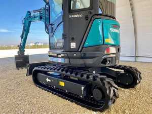 Mini-excavatrice Sunward SWE en gros, sur chenilles, avec cabine arrière et attache rapide hydraulique - Product Image 4