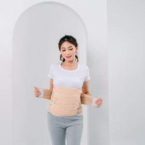 Gaine amincissante de qualité supérieure pour la récupération post-partum, pour femme, effet ventre plat - Product Image 4