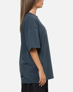 Camiseta de manga corta para mujer, de color sólido, informal, a la moda, de primera calidad, cómoda para el día a día, camiseta personalizada para mujer - Product Image 3