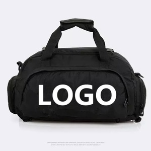 Sac de sport en polyester durable de grande taille avec logo personnalisé GAF pour la remise en forme, les sports de plein air, la salle de sport, les voyages avec compartiment pour chaussures - Product Image 4