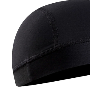 Bonnet d'hiver respirant à séchage rapide en tissu, idéal pour le cyclisme en extérieur, avec logo personnalisé, couleur unie - Product Image 6