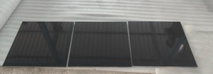 Modern Absolute Black <b>Granite</b> Tile Polished Slab Durable Hotel Bathroom Floor - Product Image 2