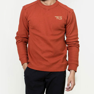 Chemise en tricot gaufré de qualité supérieure, tissu doux et respirant, vêtement décontracté, chemise en tricot gaufré légère et confortable pour un usage quotidien - Product Image 2