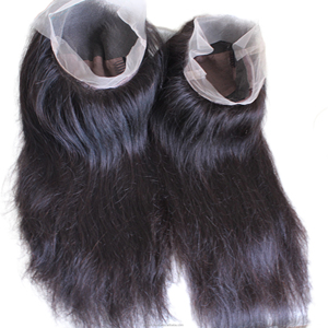 Experience versatile beauty with human hair 360 full lace <b>wigs</b> frontal closure—complete coverage, breathable comfort, and realis - Product Image 2