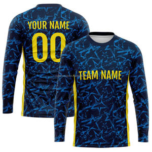 T-shirts à sublimation personnalisés de haute qualité, manches longues, impression de vêtements personnalisés, vente en gros en vrac, pas cher - Product Image 1