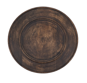 Wood Charger <b>Plate</b> Hot Sale Wooden <b>Plates</b> Centerpieces Decoration Custom Logo Wood Charger <b>Plate</b> - Product Image 6
