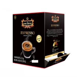 Best Selling King <b>Coffee</b> Espresso Instant <b>Coffee</b> 2.5g x 100 x 12 Packs Rich Espresso <b>Coffee</b> Competitive Price Wholesale Export - Product Image 3