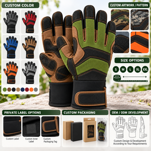Gants de travail personnalisés en nitrile avec revêtement en mousse, antidérapants, résistants à l'huile, fabricant OEM - Product Image 5