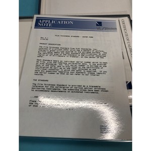 Oblea VLSI STANDARD FTS-5-250, CALIBRACIÓN 250A - Equipo y piezas de semiconductores de confianza de la marca global Legacy - Product Image 6