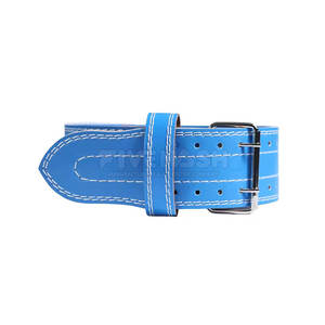 Ceinture en cuir à double boucle pour haltérophilie, entraînement de force en salle de sport, soutien du dos, musculation - Product Image 6