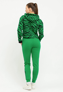 Conjunto Deportivo Personalizado de Alta Calidad para Mujer, 100% Algodón, Chándal Estampado para Invierno, Tallas Grandes - Product Image 2