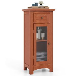 Mobile da bagno con porta singola in vetro - Product Image 1