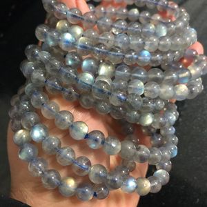 Perles de labradorite arc-en-ciel naturelles, pierres de spectrolite, perles de pierres précieuses en vrac pour la création de bijoux, artisanat DIY - Product Image 3