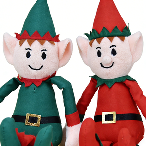 customized Plush Christmas Elf Plush Dolls 31cm-50cm Super <b>Soft</b> <b>Stuffed</b> <b>Toy</b> For Kids Age 3 And Above Unisex Rag Doll - Product Image 3
