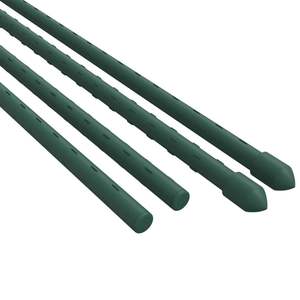 Ensemble de 30 piquets de jardin en acier vert avec revêtement en polypropylène, fournitures de jardinage - Product Image 4