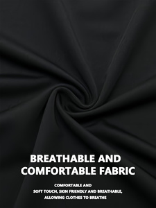 T-shirt de compression noir pour homme, manches courtes, coupe ajustée, séchage rapide, haut de sport avec imprimé lettres bleues, style urbain, col rond - Product Image 2
