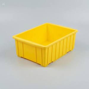 OEM Custom Eco-Friendly Stackable PP Plastic <b>Small</b> Parts <b>Storage</b> Crate Organizer <b>Box</b> - Product Image 1