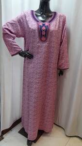 Vestido largo informal de manga larga para mujer, vestido musulmán, ropa árabe islámica, caftán Abaya - Product Image 5