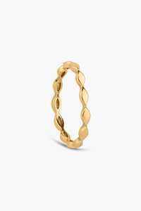 Custom 14K 18K Solid Gold Tiny Solitaire Minimalist Dainty Stackable <b>Rings</b> Unique Everyday Wear Modern Elegant Delicate Jewelry - Product Image 5