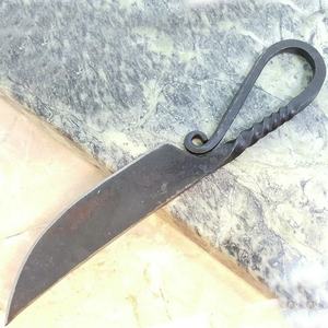 High Quality Hand Forged High Carbon Steel Antique Style Medieval <b>Knife</b> Full Tang Medieval <b>Utility</b> <b>Knife</b> With Leather Cover - Product Image 2