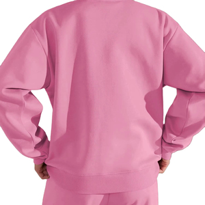 Sudadera con Capucha de Pana Casual para Mujer, Otoño-Invierno, Ajuste Holgado, para Entrenamiento y Running, Conjunto Largo, Cómodo y Elegante - Product Image 5