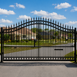 Una elegante puerta de hierro personalizada aporta un lujo inigualable, seguridad de primer nivel y una estética de élite a cada entrada de una propiedad moderna. - Product Image 1