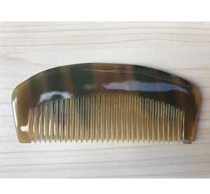 หวีผมทำจากเขาสัตว์ธรรมชาติสไตล์วินเทจสุดหรู สำหรับเจ้าสาว ผู้หญิง ผู้ชาย ใช้ในร้านเสริมสวย เป็นมิตรกับสิ่งแวดล้อม ทนทาน คุณภาพสูง ทำด้วยมือ กันน้ำ - Product Image 4