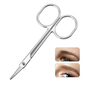 Ciseaux à cuticules professionnels pour manucure, petits ciseaux pour enlever les peaux mortes, pour l'art des ongles, en acier inoxydable, pour la coupe des cuticules et des peaux mortes - Product Image 1