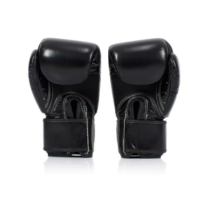 ถุงมือชกมวย Fairtex หนังแท้คุณภาพสูง สีดำ สำหรับมืออาชีพ MMA มวยไทย - Product Image 5