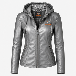 Chaqueta de Cuero para Mujer, Nueva Llegada, Precio Bajo, Alta Calidad, Transpirable, con Logotipo Personalizado de Cocodrilo, OEM - Product Image 6