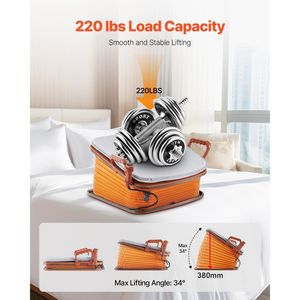 Cuscino Elettrico di Sollevamento per Sedia con Capacità di 200 libbre, Dispositivo di Assistenza al Sollevamento a 34 Gradi, Controllo a un Pulsante per il Massimo Comfort - Product Image 4