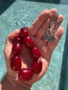 Chapelet islamique Misbaha en résine étanche fait main, Tasbih religieux, Cadeau de Ramadan et de l'Aïd, Décoration d'intérieur, Ange circulaire - Product Image 3