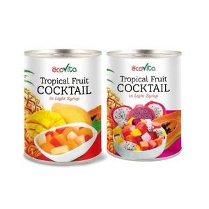 Fabricante de Vietnam Ofrece Frutas Tropicales Mixtas Enlatadas en Oferta, en Presentaciones de 20oz/30oz/A10 - Product Image 4