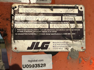 2018 10054 Used Telehandler Heavy Lifting Equipment Wholesale for Sale - Product Image 4