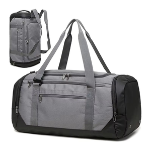 2026 Custom Multi-Purpose Lightweight Durable Travel Weekender Overnight Duffel Bag Canvas Sport Gym <b>Luggage</b> Hot Sale - Product Image 1