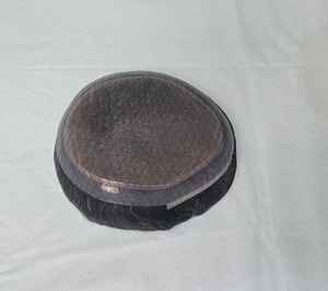 Peluca de Cabello Humano Remy para Hombre, Modelo Australia, con Sistema Capilar de Prótesis - Product Image 3