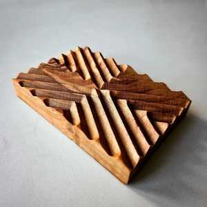 Jabonera Ovalada de Madera Natural con Patas, Soporte Ecológico para Jabón en Barra, Bandeja de Drenaje, Accesorios de Baño para Hotel, Venta al por Mayor - Product Image 5