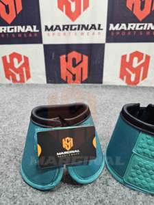 Protège-pattes d'équitation confortables, respirants et légers en néoprène avec fermeture auto-agrippante, couleur et logo personnalisables - Product Image 3