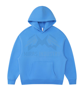 เสื้อฮู้ดลำลองผู้ชาย MIRAS INDUSTRY แบบสวมหัว มีกระเป๋าจิงโจ้  พร้อมโลโก้ตัวอักษรปักด้านหน้า - Product Image 3