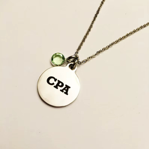 Nuevo Colgante de Plata de Ley 925 Chapado en Oro con Piedra Preciosa del Mes de Nacimiento y Palabras Especiales para Mujeres Cristianas, Ideal para Fiestas de Cóctel - Product Image 5