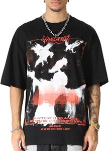 Camisetas vintage de 300 GSM con estampado DTF, estilo urbano, para hombre, de alta calidad, para la moda de invierno. - Product Image 6