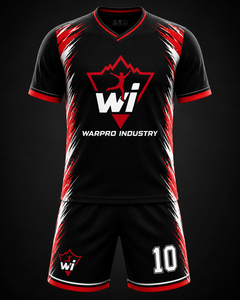 Uniforme de Fútbol Transpirable, Conjunto Deportivo Básico para Competencia, Camiseta y Pantalones Cortos para Liga, Prácticas y Sesiones de Equipo - Product Image 2